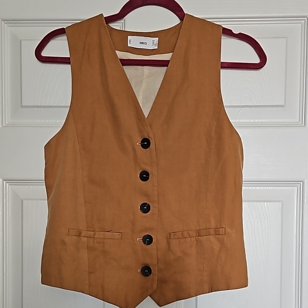 Mango - Camel vest